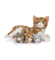 Opakowanie Kocia mama z 3 młodymi kotkami