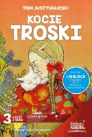 Kocie troski. Autor: Tom Justyniarski. SmakLiter.pl Okładka książki Kocie troski