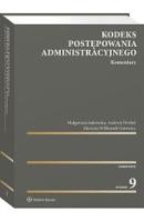 Kodeks postępowania administracyjnego. Komentarz. Autor: Wróbel Andrzej, Jaśkowska Małgorzata, Martyna Wilbrandt-Gotowicz. SmakLiter.pl Okładka książki Kodeks postępowania administracyjnego. Komentarz
