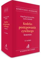 Okładka książki Kodeks postępowania cywilnego. Komentarz