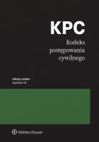 Okładka książki Kodeks postępowania cywilnego. Przepisy