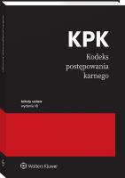 Kodeks postępowania karnego. Przepisy. Autor: Opracowanie zbiorowe. SmakLiter.pl Okładka książki Kodeks postępowania karnego. Przepisy