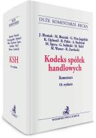 Okładka książki Kodeks spółek handlowych. Komentarz w.10