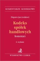 Okładka książki Kodeks spółek handlowych. Komentarz wyd. 6