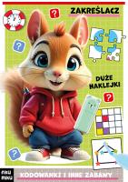 Kodowanki i inne zabawy. Seria z markerkiem. Autor: Opracowanie zbiorowe. SmakLiter.pl Okładka książki Kodowanki i inne zabawy. Seria z markerkiem