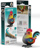 Kogut Eugy. Eko Układanka 3D. Wydawca: Eugy. SmakLiter.pl Opakowanie Kogut Eugy. Eko Układanka 3D