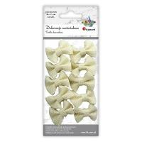 Opakowanie Kokardki jutowe samoprzylepne beżowe 33x25mm 10szt