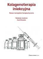 Kolagenoterapia iniekcyjna. Autor: dr hab. n. med. Kamil Koszela. SmakLiter.pl Okładka książki Kolagenoterapia iniekcyjna