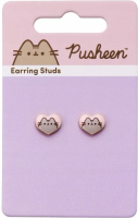 Kolczyki classic Serduszka. Wydawca: Pusheen. SmakLiter.pl Opakowanie Kolczyki classic Serduszka