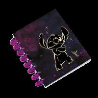 Kołobrulion B5 Disney Gold Stitch Big Ring 100 kartek wzór 3. Wydawca: Patio. SmakLiter.pl Opakowanie Kołobrulion B5 Disney Gold Stitch Big Ring 100 kartek wzór 3