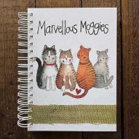 Kołonotatnik A5/100K 4 koty TW. Wydawca: Alex Clark. SmakLiter.pl Opakowanie Kołonotatnik A5/100K 4 koty TW