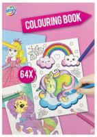 Kolorowanka 64 strony, różowa. Wydawca: ANTELLA. SmakLiter.pl Opakowanie Kolorowanka 64 strony, różowa