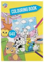 Kolorowanka 64 strony, żółta. Wydawca: ANTELLA. SmakLiter.pl Opakowanie Kolorowanka 64 strony, żółta