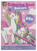 Kolorowanka Jednorożec. Wydawca: ANTELLA. SmakLiter.pl Opakowanie Kolorowanka Jednorożec