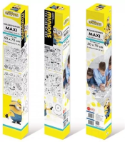 Kolorowanka podłogowa 50x70cm Minionki. Wydawca: Beniamin. SmakLiter.pl Opakowanie Kolorowanka podłogowa 50x70cm Minionki