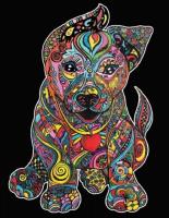 Opakowanie Kolorowanka Welwetowa Colorvelvet 47x35 cm Szczeniak