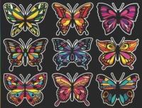 Opakowanie Kolorowanka welwetowa Motyle 47x35cm