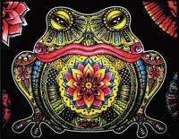 Opakowanie Kolorowanka welwetowa Żaba 47x35cm