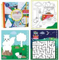 Kolorowanka Wodna z zadaniami Przygoda. Wydawca: Floss & Rock. SmakLiter.pl Opakowanie Kolorowanka Wodna z zadaniami Przygoda