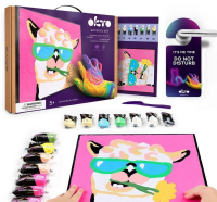 Opakowanie Kolorowanka z masy plastycznej po numerach Lama