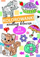 Okładka książki Kolorowanki według klucza
