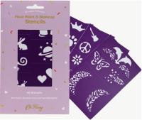 Opakowanie Kolorowe szablony do malowania twarzy 6 arkuszy