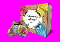 Okładka książki Kolorowy potwór. Książka Pop-up z maskotką