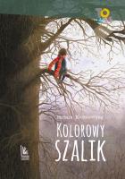 Kolorowy szalik. Autor: Barbara Kosmowska. SmakLiter.pl Okładka książki Kolorowy szalik