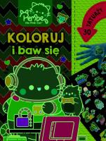 Okładka książki Koloruj i baw się. 30 tatuaży. Pembe