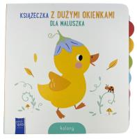Okładka książki Kolory. Książeczka z dużymi okienkami dla maluszka