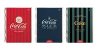 Opakowanie Kołozeszyt A4/80k kratka Coca Cola (5szt)