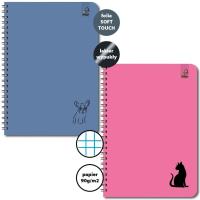 Opakowanie Kołozeszyt A5/50K kratka 90g Psy Koty (6szt)