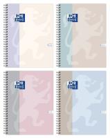 Opakowanie Kołozeszyt B5/100K kratka B-light (5szt) OXFORD