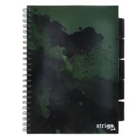 Kołozeszyt Pads A4/100K kratka Fusion ciemnozielon. Wydawca: Strigo. SmakLiter.pl Opakowanie Kołozeszyt Pads A4/100K kratka Fusion ciemnozielon