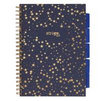 Kołozeszyt Pads A4/100K kratka Gwiazdy. Wydawca: Strigo. SmakLiter.pl Opakowanie Kołozeszyt Pads A4/100K kratka Gwiazdy