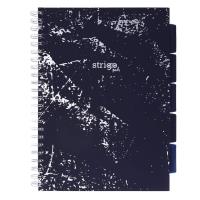 Kołozeszyt Pads A4/100K kratka Marmur granatowy. Wydawca: Strigo. SmakLiter.pl Opakowanie Kołozeszyt Pads A4/100K kratka Marmur granatowy