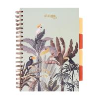 Kołozeszyt Pads B5/100K kratka Afryka pastel ziel. Wydawca: Strigo. SmakLiter.pl Opakowanie Kołozeszyt Pads B5/100K kratka Afryka pastel ziel