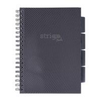 Kołozeszyt Pads B5/100K kratka Basic szary. Wydawca: Strigo. SmakLiter.pl Opakowanie Kołozeszyt Pads B5/100K kratka Basic szary