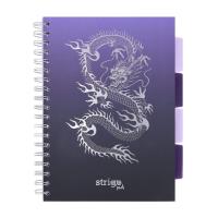 Kołozeszyt Pads B5/100K kratka Głębiny Smok wodny. Wydawca: Strigo. SmakLiter.pl Opakowanie Kołozeszyt Pads B5/100K kratka Głębiny Smok wodny