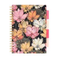 Kołozeszyt Pads B5/100K kratka Japonia Kwiaty. Wydawca: Strigo. SmakLiter.pl Opakowanie Kołozeszyt Pads B5/100K kratka Japonia Kwiaty