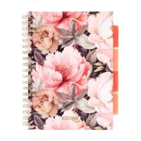 Kołozeszyt Pads B5/100K kratka Kwiaty beżowy. Wydawca: Strigo. SmakLiter.pl Opakowanie Kołozeszyt Pads B5/100K kratka Kwiaty beżowy