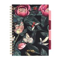 Opakowanie Kołozeszyt Pads B5/100K kratka Kwiaty zielony