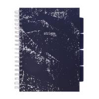 Kołozeszyt Pads B5/100K kratka Marmur granatowy. Wydawca: Strigo. SmakLiter.pl Opakowanie Kołozeszyt Pads B5/100K kratka Marmur granatowy