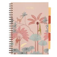 Kołozeszyt Strigo A4 Project Book Afryka pastelowo beżowy kratka. Wydawca: Strigo. SmakLiter.pl Opakowanie Kołozeszyt Strigo A4 Project Book Afryka pastelowo beżowy kratka