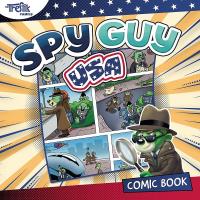 Komiks Spy Guy USA Rodzina Treflików. Autor: Płońska Katarzyna. SmakLiter.pl Okładka książki Komiks Spy Guy USA Rodzina Treflików