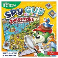 Okładka książki Komiks Spy Guy Zwierzaki Rodzina Treflików