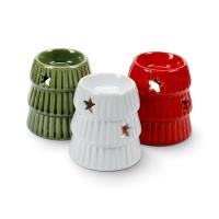 Opakowanie Kominek ceramiczny na telighty Choinka MIX