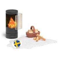 Opakowanie Kominek do domku dla lalek