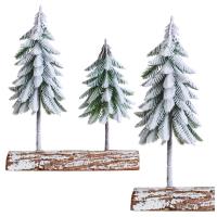 Opakowanie Kompozycja świąteczna z choinkami 34x28cm