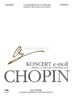 Okładka książki Koncert e-moll op. 11 wersja z drugim fortepianem